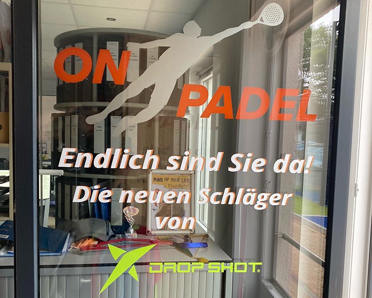 Schaufensterbeschriftung